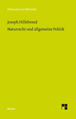 Abbildung von Stiening / Roth | Naturrecht und allgemeine Politik | 1. Auflage | 2022 | beck-shop.de