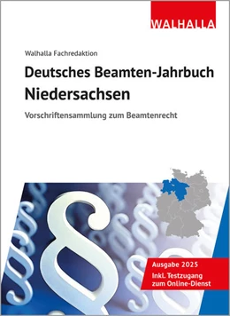 Abbildung von Walhalla Fachredaktion | Deutsches Beamten-Jahrbuch Niedersachsen 2025 | 17. Auflage | 2025 | beck-shop.de