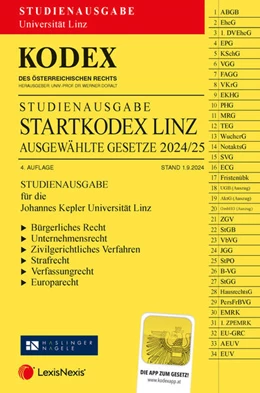 Abbildung von Doralt | KODEX Startkodex Krems 2024/25 - inkl. App | 3. Auflage | 2024 | beck-shop.de