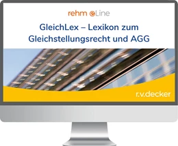 Abbildung von Hillermann | GleichLex - Lexikon zum Gleichstellungsrecht und AGG • online | 1. Auflage | | beck-shop.de