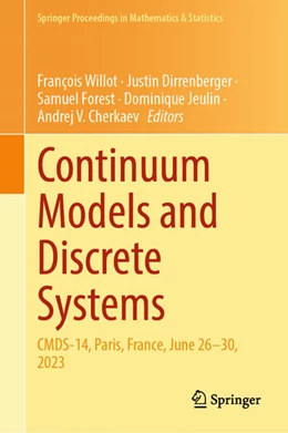Abbildung von Willot / Dirrenberger | Continuum Models and Discrete Systems | 1. Auflage | 2024 | beck-shop.de