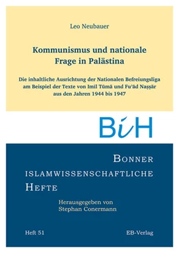 Abbildung von Neubauer | Heft 51: Kommunismus und nationale Frage in Palästina | 1. Auflage | 2024 | beck-shop.de