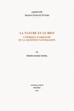 Abbildung von Morel | La nature et le bien | 1. Auflage | 2021 | beck-shop.de