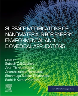 Abbildung von C.B. Gopinath / Thirumurugan | Surface Modifications of Nanomaterials for Energy, Environmental and Biomedical Applications | 1. Auflage | 2025 | beck-shop.de