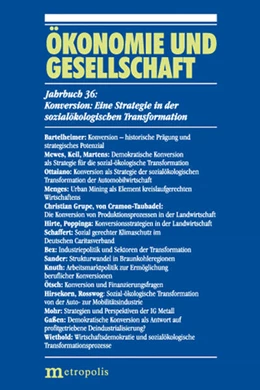 Abbildung von Bartelheimer / Ötsch | Konversion: Eine Strategie in der sozialökologischen Transformatio | 1. Auflage | 2025 | beck-shop.de