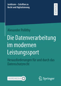 Abbildung von Pollithy | Die Datenverarbeitung im modernen Leistungssport | 1. Auflage | 2024 | beck-shop.de