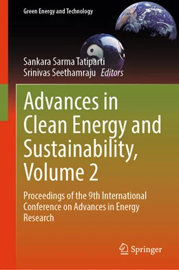 Abbildung von Tatiparti / Seethamraju | Advances in Clean Energy and Sustainability, Volume 2 | 1. Auflage | 2024 | beck-shop.de