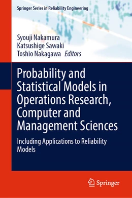 Abbildung von Nakamura / Sawaki | Probability and Statistical Models in Operations Research, Computer and Management Sciences | 1. Auflage | 2024 | beck-shop.de