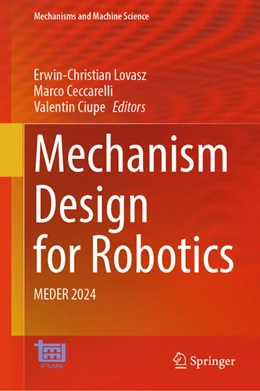 Abbildung von Lovasz / Ceccarelli | Mechanism Design for Robotics | 1. Auflage | 2024 | beck-shop.de