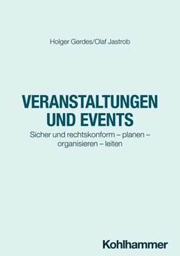 Abbildung von Gerdes / Jastrob | Veranstaltungen und Events | 1. Auflage | 2024 | beck-shop.de