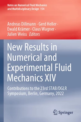 Abbildung von Dillmann / Heller | New Results in Numerical and Experimental Fluid Mechanics XIV | 1. Auflage | 2024 | beck-shop.de