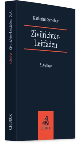 Abbildung von Schober | Zivilrichter-Leitfaden | 5. Auflage | 2025 | beck-shop.de