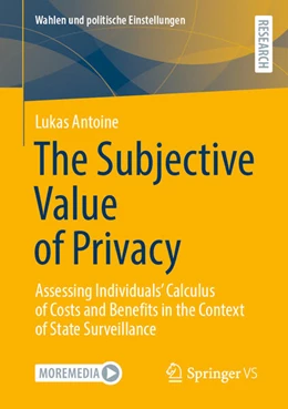 Abbildung von Antoine | The Subjective Value of Privacy | 1. Auflage | 2024 | beck-shop.de