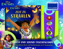 Abbildung von Phoenix International Publications Germany GmbH | Disney Encanto - Zeit zu strahlen - Pappbilderbuch mit Taschenlampe und Glitzerseiten - Bilderbuch mit 5 magischen Geräuschen | 1. Auflage | 2025 | beck-shop.de