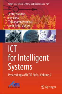 Abbildung von Choudrie / Tuba | ICT for Intelligent Systems | 1. Auflage | 2024 | beck-shop.de