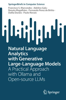 Abbildung von Marcondes / Gala | Natural Language Analytics with Generative Large-Language Models | 1. Auflage | 2025 | beck-shop.de