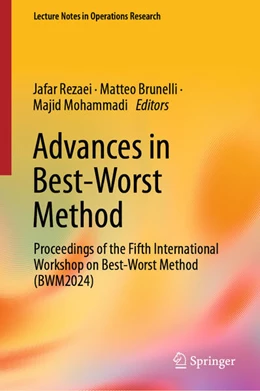 Abbildung von Rezaei / Brunelli | Advances in Best–Worst Method | 1. Auflage | 2025 | beck-shop.de