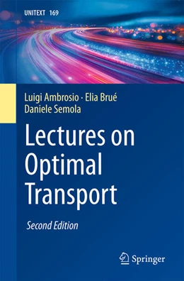 Abbildung von Ambrosio / Brué | Lectures on Optimal Transport | 2. Auflage | 2024 | 169 | beck-shop.de