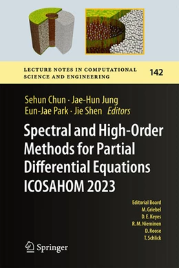 Abbildung von Chun / Jung | Spectral and High-Order Methods for Partial Differential Equations ICOSAHOM 2023 | 1. Auflage | 2025 | 142 | beck-shop.de