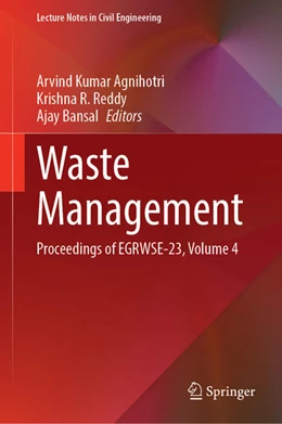 Abbildung von Agnihotri / Reddy | Waste Management | 1. Auflage | 2025 | 419 | beck-shop.de