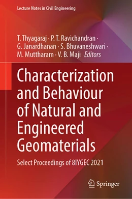 Abbildung von Thyagaraj / Ravichandran | Characterization and Behaviour of Natural and Engineered Geomaterials | 1. Auflage | 2025 | beck-shop.de
