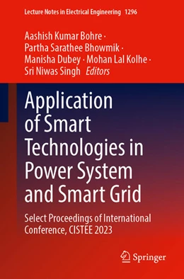 Abbildung von Bohre / Bhowmik | Application of Smart Technologies in Power System and Smart Grid | 1. Auflage | 2025 | beck-shop.de