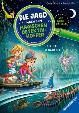 Abbildung von Stronk | Die Jagd nach dem magischen Detektivkoffer 8: Ein Hai im Badesee. Erstlesebuch ab 7 Jahren für Jungen und Mädchen - Lesenlernen mit Krimirätseln | 1. Auflage | 2025 | beck-shop.de