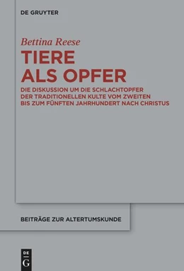 Abbildung von Reese | Tiere als Opfer | 1. Auflage | 2025 | beck-shop.de