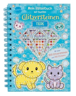 Abbildung von Two Windmills | Mein Rätselbuch mit bunten Glitzersteinen. Tiere | 1. Auflage | 2025 | beck-shop.de