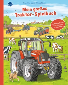 Abbildung von Jaekel | Mein großes Traktor-Spielbuch. Mit Drehscheibe, vielen Klappen und Schiebern | 1. Auflage | 2025 | beck-shop.de