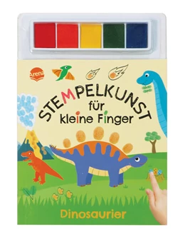 Abbildung von Hinkler | Stempelkunst für kleine Finger. Dinosaurier | 1. Auflage | 2025 | beck-shop.de