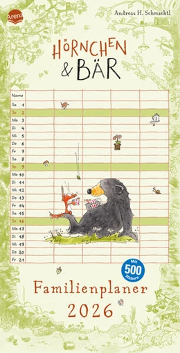 Abbildung von Schmachtl | Hörnchen & Bär. Familienplaner 2026 | 1. Auflage | 2025 | beck-shop.de
