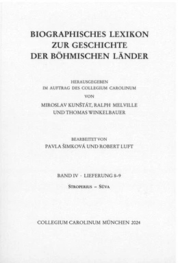 Abbildung von Kunstat / Melville | Biographisches Lexikon zur Geschichte der böhmischen Länder. Band IV, Lieferung 8-9 | 1. Auflage | 2024 | beck-shop.de