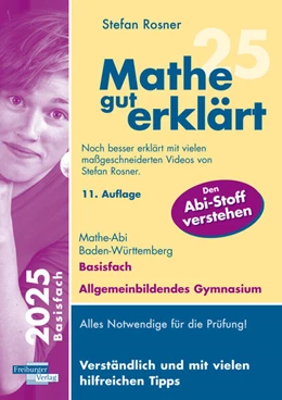 Abbildung von Rosner | Mathe gut erklärt 2025 Basisfach Baden-Württemberg Gymnasium | 11. Auflage | 2024 | beck-shop.de