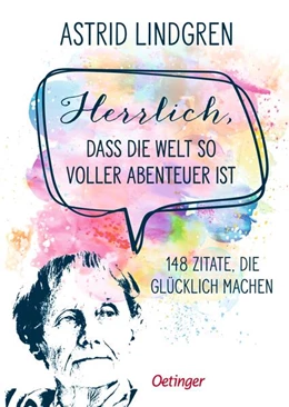 Abbildung von Lindgren / Krantz | Herrlich, dass die Welt so voller Abenteuer ist | 1. Auflage | 2025 | beck-shop.de