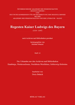 Abbildung von Bulach | Regesten Kaiser Ludwigs des Bayern (1314-1347) | 1. Auflage | 2025 | beck-shop.de