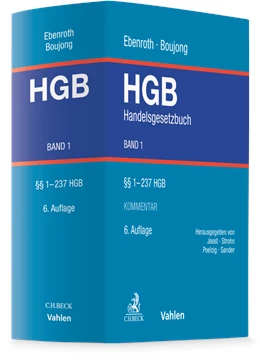 Abbildung von Ebenroth / Boujong | Handelsgesetzbuch: HGB, Band 1: §§ 1-237 | 6. Auflage | 2027 | beck-shop.de