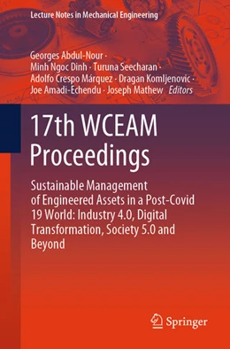 Abbildung von Abdul-Nour / Ngoc Dinh | 17th WCEAM Proceedings | 1. Auflage | 2024 | beck-shop.de