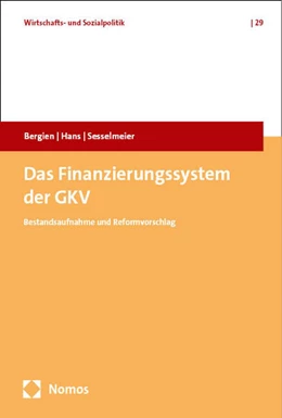 Abbildung von Bergien / Hans | Das Finanzierungssystem der GKV | 1. Auflage | 2024 | beck-shop.de