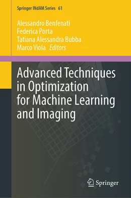 Abbildung von Benfenati / Porta | Advanced Techniques in Optimization for Machine Learning and Imaging | 1. Auflage | 2024 | beck-shop.de