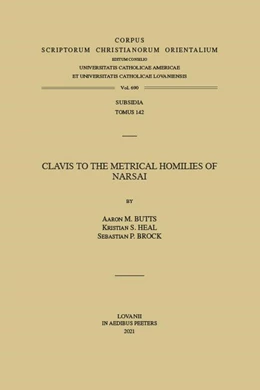 Abbildung von Butts / Heal | Clavis to the Metrical Homilies of Narsai | 1. Auflage | 2021 | beck-shop.de