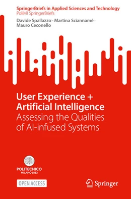 Abbildung von Spallazzo / Sciannamè | User Experience + Artificial Intelligence | 1. Auflage | 2025 | beck-shop.de
