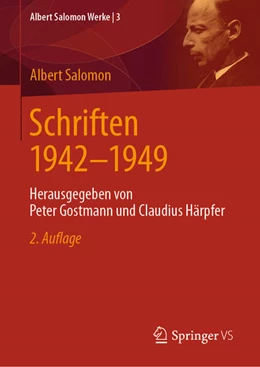 Abbildung von Gostmann / Salomon | Schriften 1942-1949 | 2. Auflage | 2024 | beck-shop.de