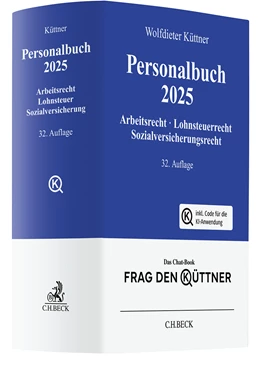 Abbildung von Küttner | Personalbuch 2025 Chat-Book | 32. Auflage | 2025 | beck-shop.de