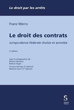 Abbildung von Werro | Le droit des contrats | 1. Auflage | 2024 | beck-shop.de