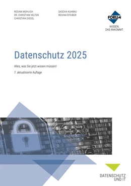 Abbildung von Mühlich / Kuhrau | Datenschutz 2025 | 7. Auflage | 2025 | beck-shop.de