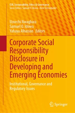 Abbildung von Nwagbara / Idowu | Corporate Social Responsibility Disclosure in Developing and Emerging Economies | 1. Auflage | 2024 | beck-shop.de