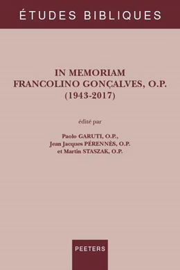 Abbildung von Garuti / Pérennès | In memoriam Francolino Gonçalves, O.P. (1943-2017) | 1. Auflage | 2022 | beck-shop.de