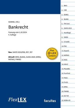 Abbildung von Kammel | FlexLex Bankrecht | 4. Auflage | 2024 | beck-shop.de