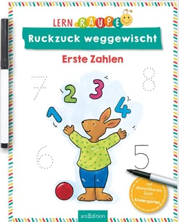 Abbildung von Lernraupe - Ruckzuck weggewischt! Erste Zahlen | 1. Auflage | 2025 | beck-shop.de
